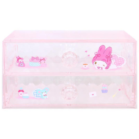 SANRIO | My Melody Stacking Chest Drawer 163×93×90mm (Relaxing)