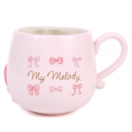 SANRIO | Ribbon Princess My Melody Mug 12.5×10×8cm (Birthday 50th Anniversary)