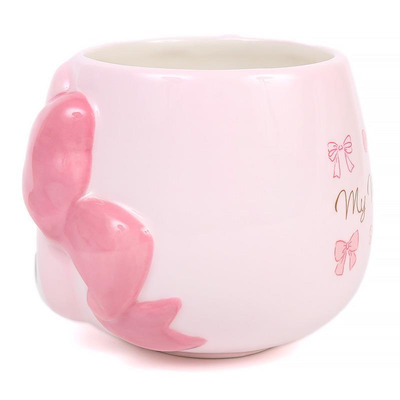 SANRIO | Ribbon Princess My Melody Mug 12.5×10×8cm (Birthday 50th Anniversary)