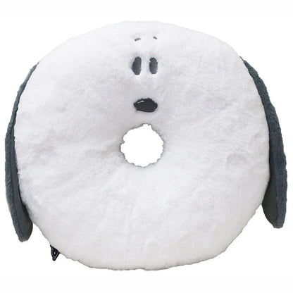 PEANUTS | Snoopy Round Cushion Gray 370x400x100m