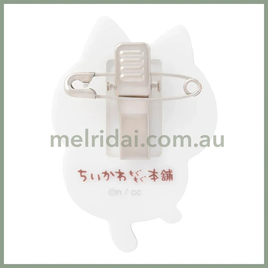 CHIIKAWA | Acrylic Badge 60×40mm (Hachiware)