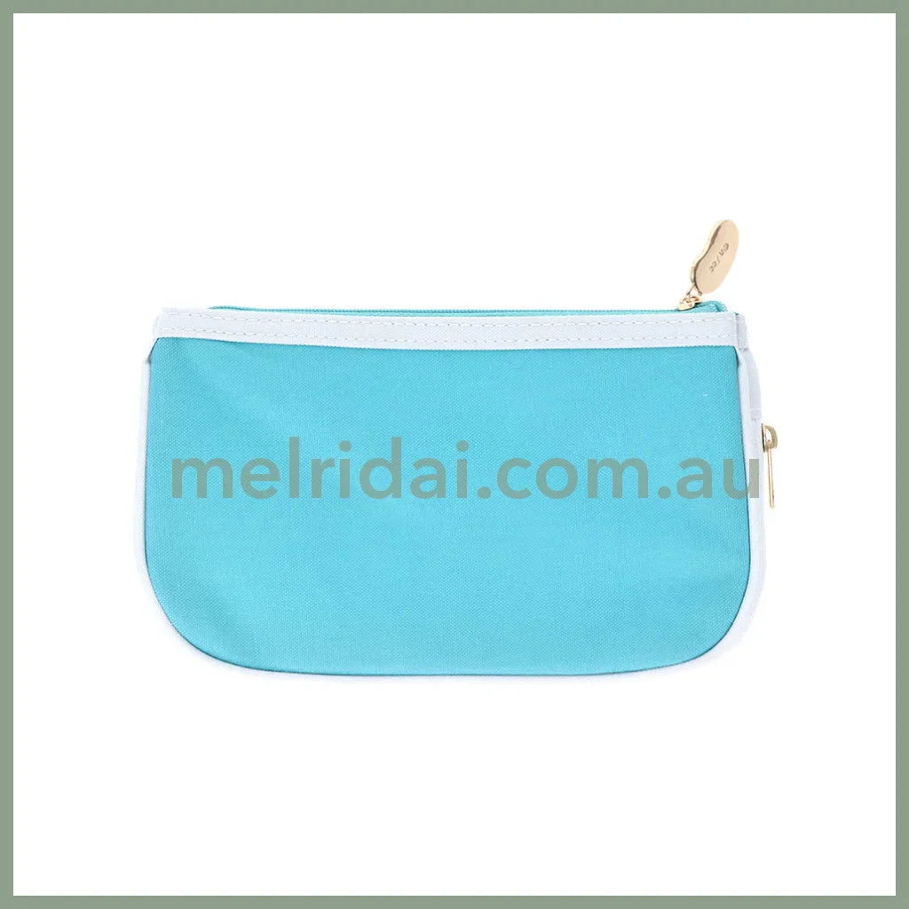 CHIIKAWA | Clear Flat Pencil Case H110 x W195 x D20mm (River Comic Scene Cider Fruit Punch)