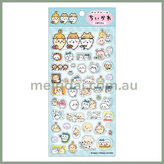 CHIIKAWA | Clear Sticker 175×90mm (It’s Autumn)