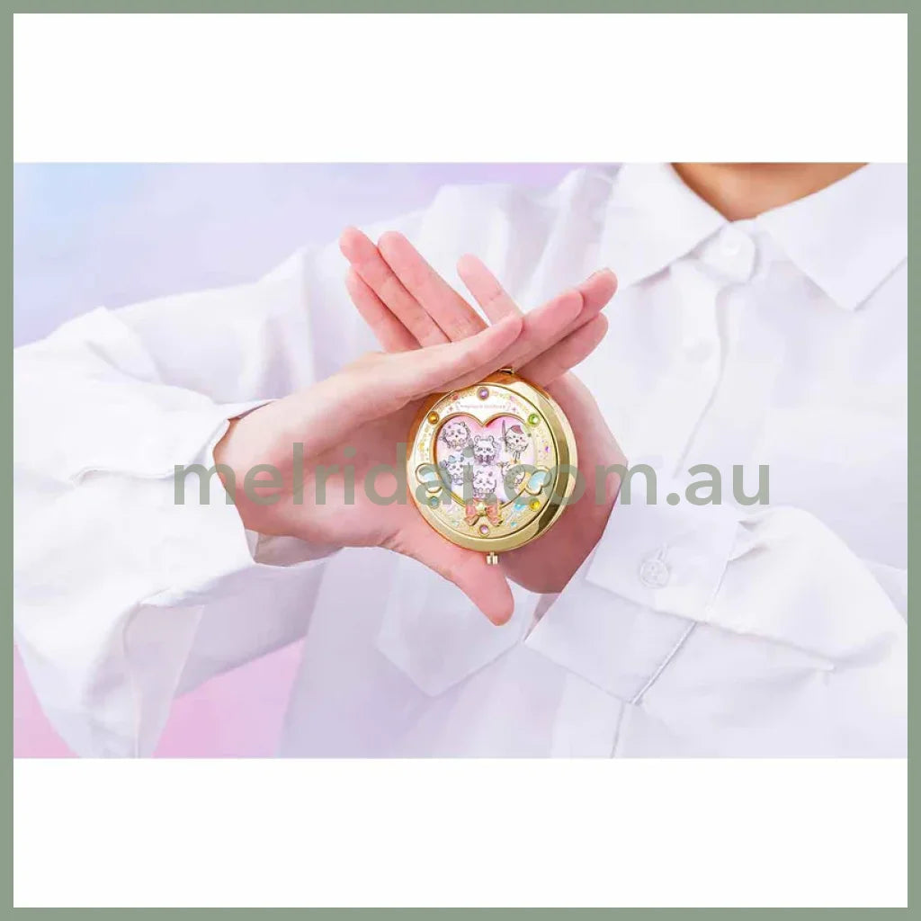 Chiikawa | Compact Mirror H77×W70×D10Mm 吉伊卡哇 变身化妆镜/随身化妆镜/便携镜/折叠镜（超魔法少女系列）