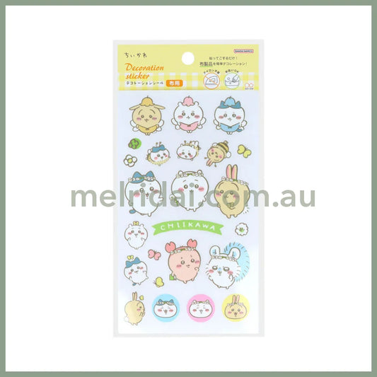 CHIIKAWA | Decoration Stickers H185×W94×D0.3mm