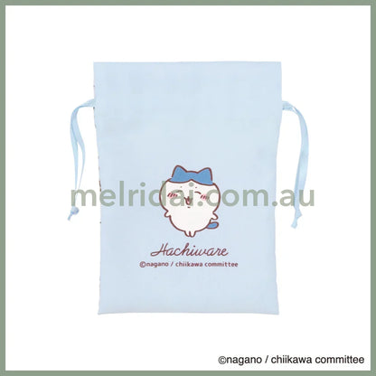 Chiikawa | Drawing Pouch H180×W130Mm 吉伊卡哇 抽绳束口袋/收纳袋 正反图案