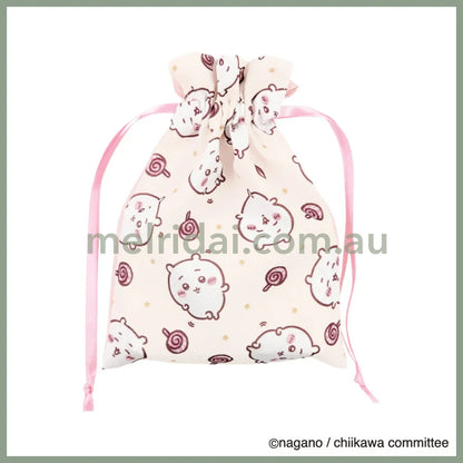 Chiikawa | Drawing Pouch H180×W130Mm 吉伊卡哇 抽绳束口袋/收纳袋 正反图案 Chiikawa吉伊/小白