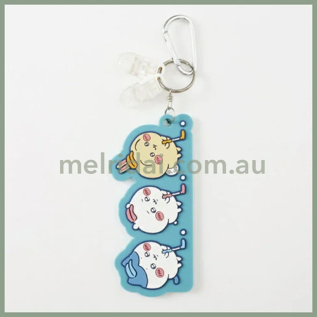 Chiikawa Golf | Chiikawa & Hachiware Usagi Putter Keychain H6×W13Cm (Everyone Blue)