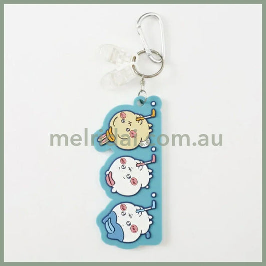 Chiikawa Golf | Chiikawa & Hachiware Usagi Putter Keychain H6×W13Cm (Everyone Blue)