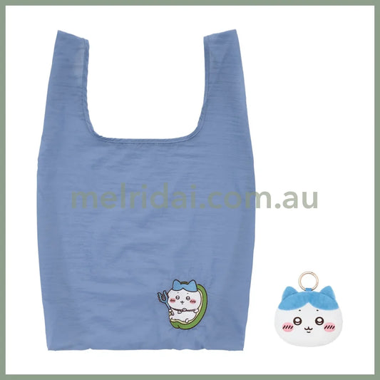 CHIIKAWA | Hachiware Eco Shopping Bag & Mascot Pouch & Bag Charm (100×135×55mm & 520×320mm)