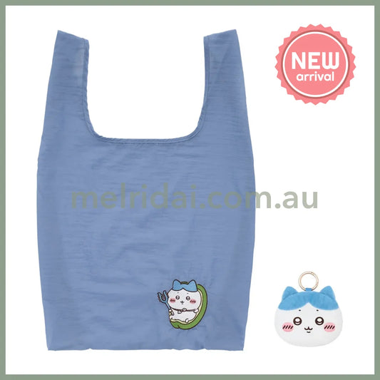 CHIIKAWA | Hachiware Eco Shopping Bag & Mascot Pouch & Bag Charm (100×135×55mm & 520×320mm)