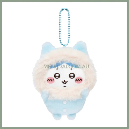 Chiikawa | Hachiware Fluffy Pajama Mascot Holder Plush Keychain H150 X W90 D65Mm