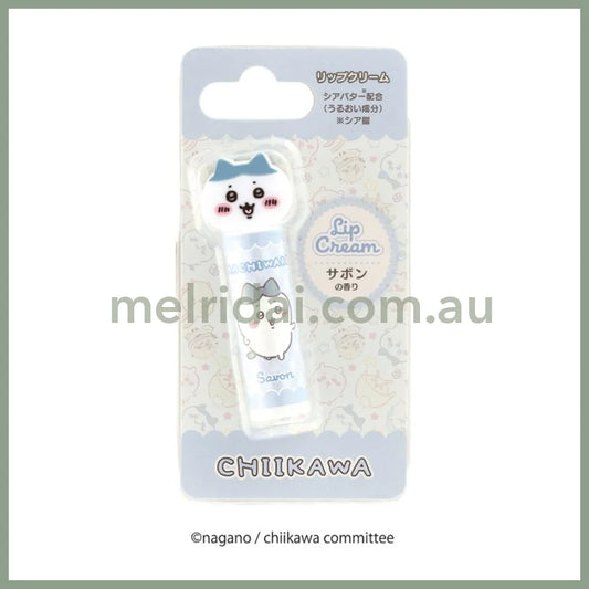 CHIIKAWA | Hachiware Lip Cream Lip Balm with Mascot 4g (Sabon Flavour)
