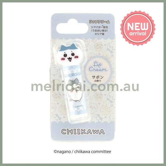 CHIIKAWA | Hachiware Lip Cream Lip Balm with Mascot 4g (Sabon Flavour)