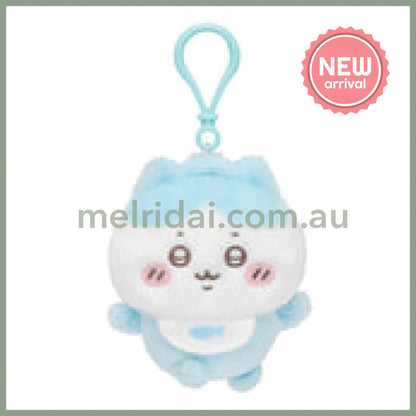 CHIIKAWA | Hachiware Mascot Holder Plush Keychain Bag Charm 100×90×50mm (Chiikawa Baby)