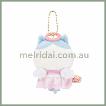 CHIIKAWA | Hachiware Mascot Holder Plush Keychain Bag Charm 120×115×80mm (Angel ♡ Demon)