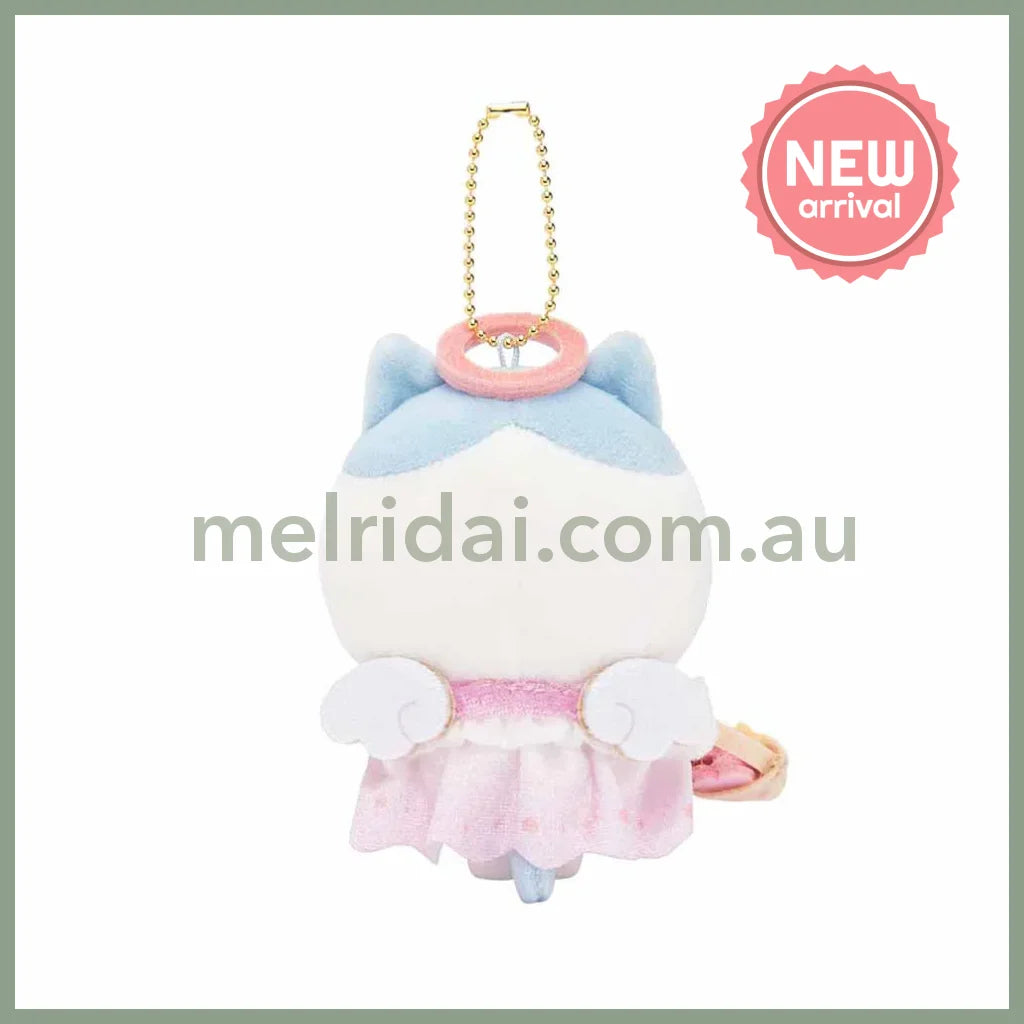 CHIIKAWA | Hachiware Mascot Holder Plush Keychain Bag Charm 120×115×80mm (Angel ♡ Demon)
