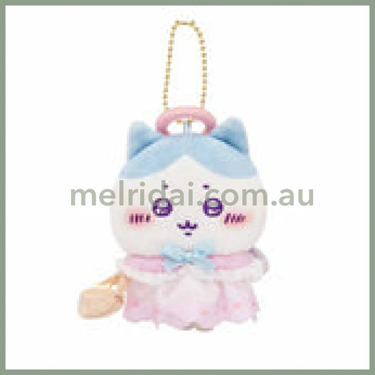 CHIIKAWA | Hachiware Mascot Holder Plush Keychain Bag Charm 120×115×80mm (Angel ♡ Demon)