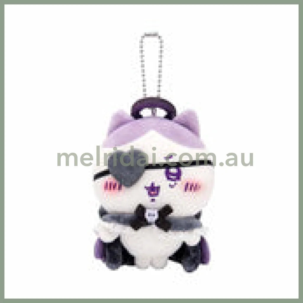 CHIIKAWA | Hachiware Mascot Holder Plush Keychain Bag Charm 120×115×80mm (Angel ♡ Demon)