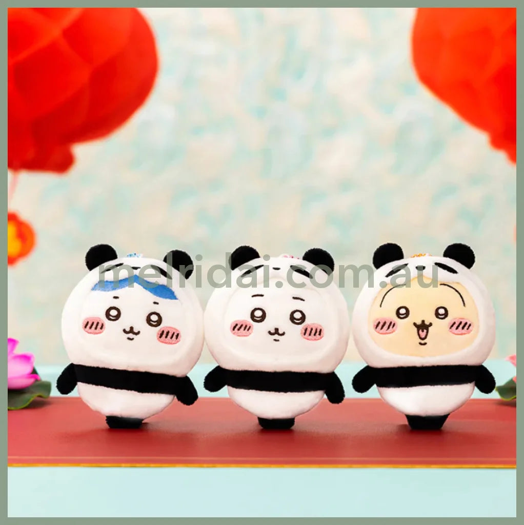Chiikawa | Hachiware Mascot Holder Plush Keychain H110×W85×D40Mm (Panda)