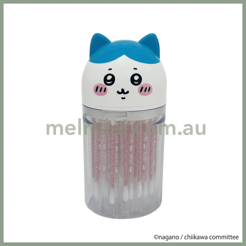 CHIIKAWA | Hachiware Pakkun Menbo Cotton Swabs 50 Pieces 70 x 139 x 70mm