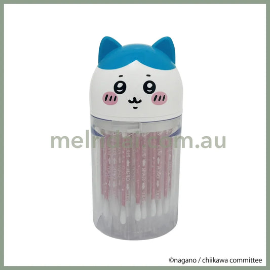 CHIIKAWA | Hachiware Pakkun Menbo Cotton Swabs 50 Pieces 70 x 139 x 70mm