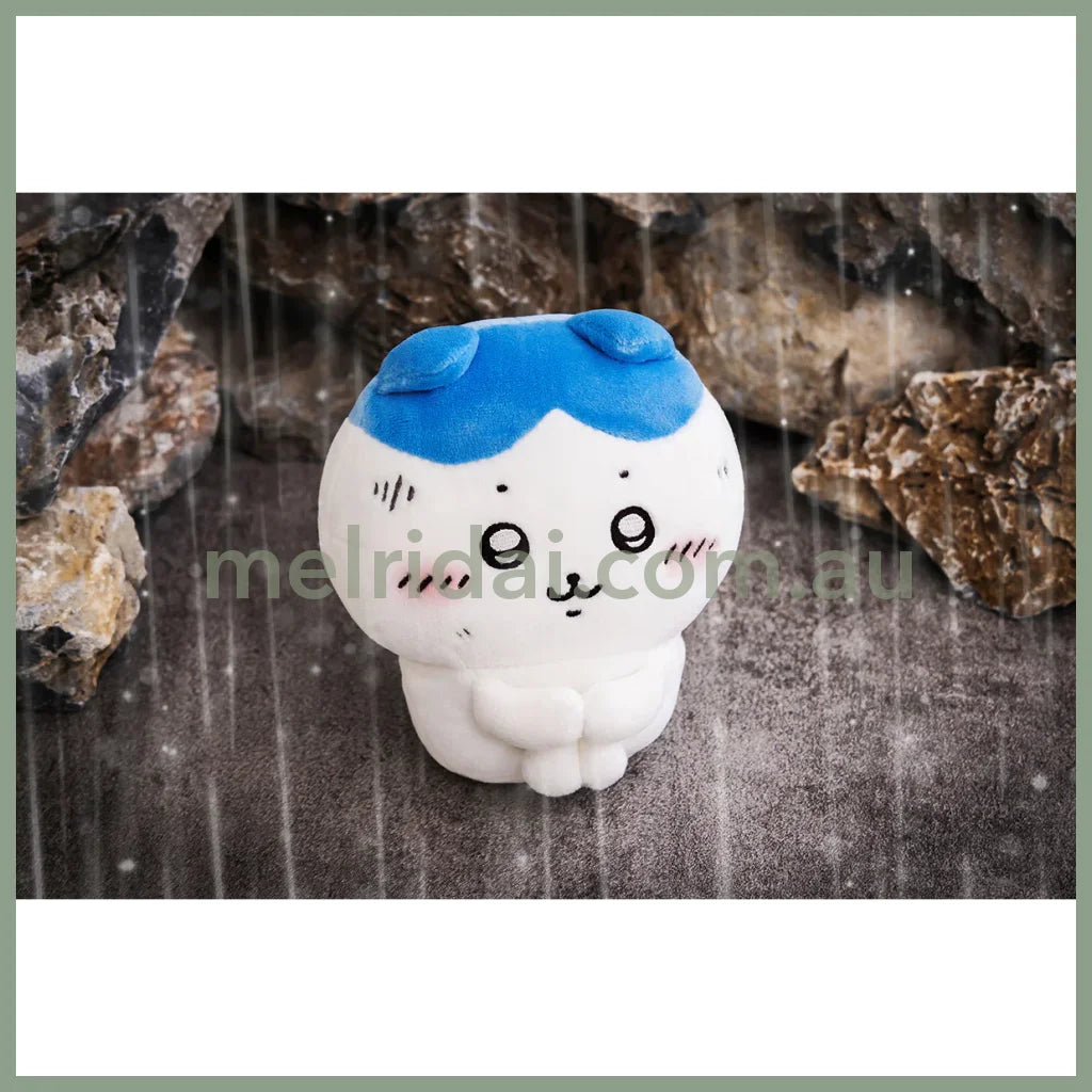 Chiikawa | Hachiware Plush Toy H120×W120×D100Mm (No Joy) 吉伊卡哇 小八公仔/玩偶 委屈表情抱腿公仔 失落自闭小八
