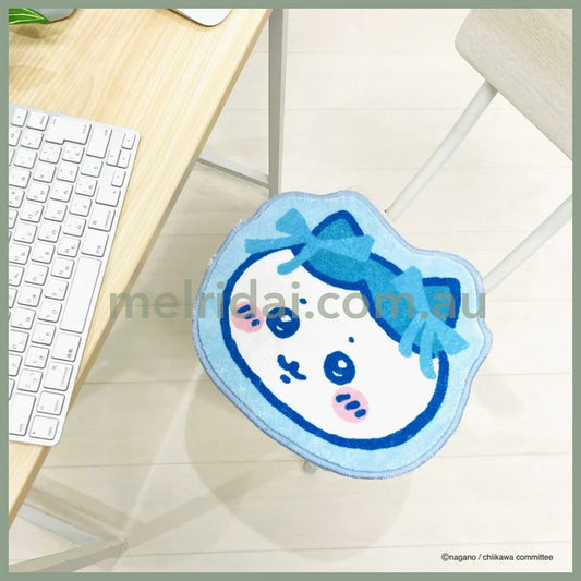 CHIIKAWA | Hachiware Ribbon Die-cut Fluffy Floor Mat H330×W400×D5mm