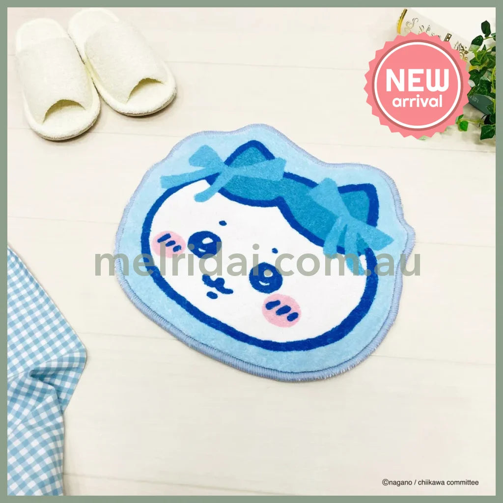 CHIIKAWA | Hachiware Ribbon Die-cut Fluffy Floor Mat H330×W400×D5mm