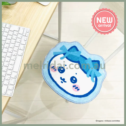 CHIIKAWA | Hachiware Ribbon Die-cut Fluffy Floor Mat H330×W400×D5mm