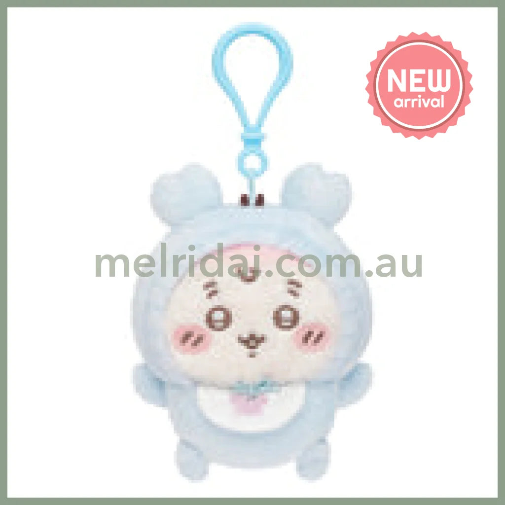 CHIIKAWA | Kani-chan Mascot Holder Plush Keychain Bag Charm 100×90×50mm (Chiikawa Baby)