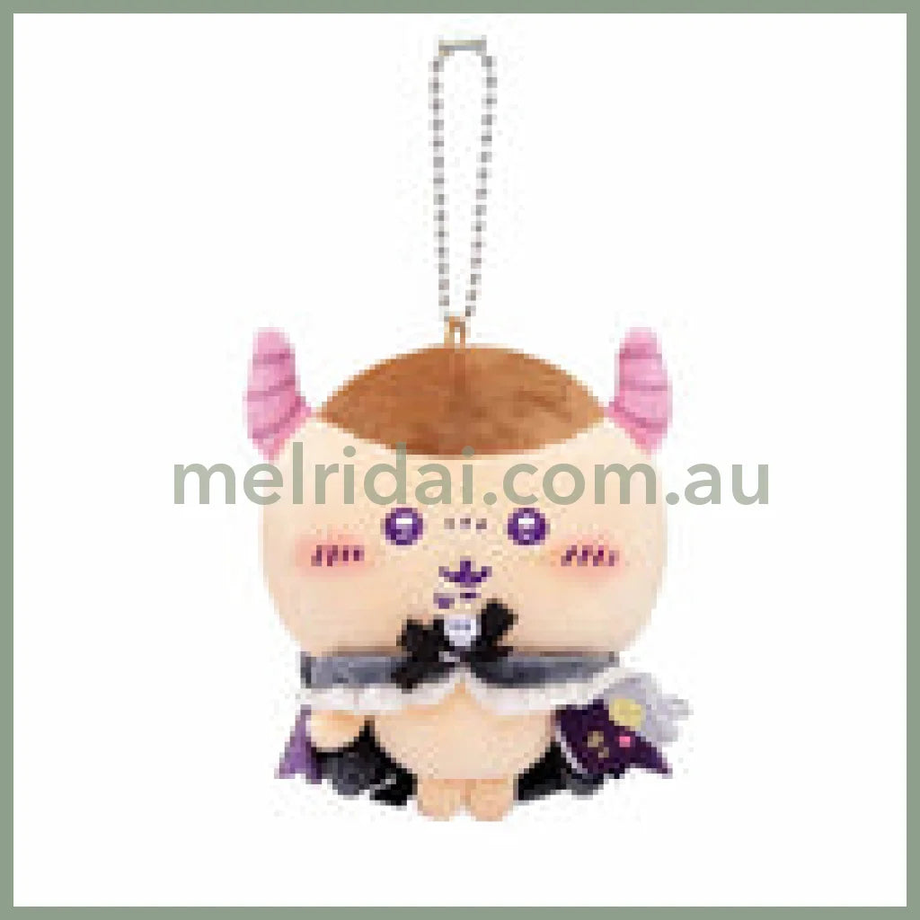 CHIIKAWA | Kurimanju Mascot Holder Plush Keychain Bag Charm 120×115×80mm (Angel ♡ Demon)