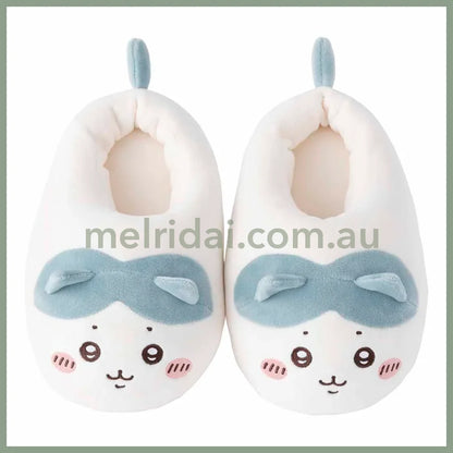 Chiikawa | Marshmallow Room Slipper 22～24Cm (Hachiware) 吉伊卡哇 小八 家居棉花糖拖鞋/室内拖鞋