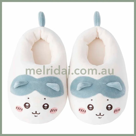 Chiikawa | Marshmallow Room Slipper 22～24Cm (Hachiware) 吉伊卡哇 小八 家居棉花糖拖鞋/室内拖鞋