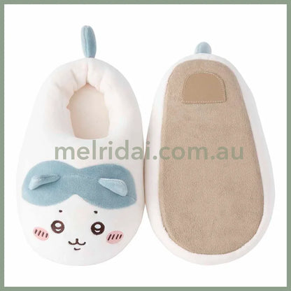 Chiikawa | Marshmallow Room Slipper 22～24Cm (Hachiware) 吉伊卡哇 小八 家居棉花糖拖鞋/室内拖鞋