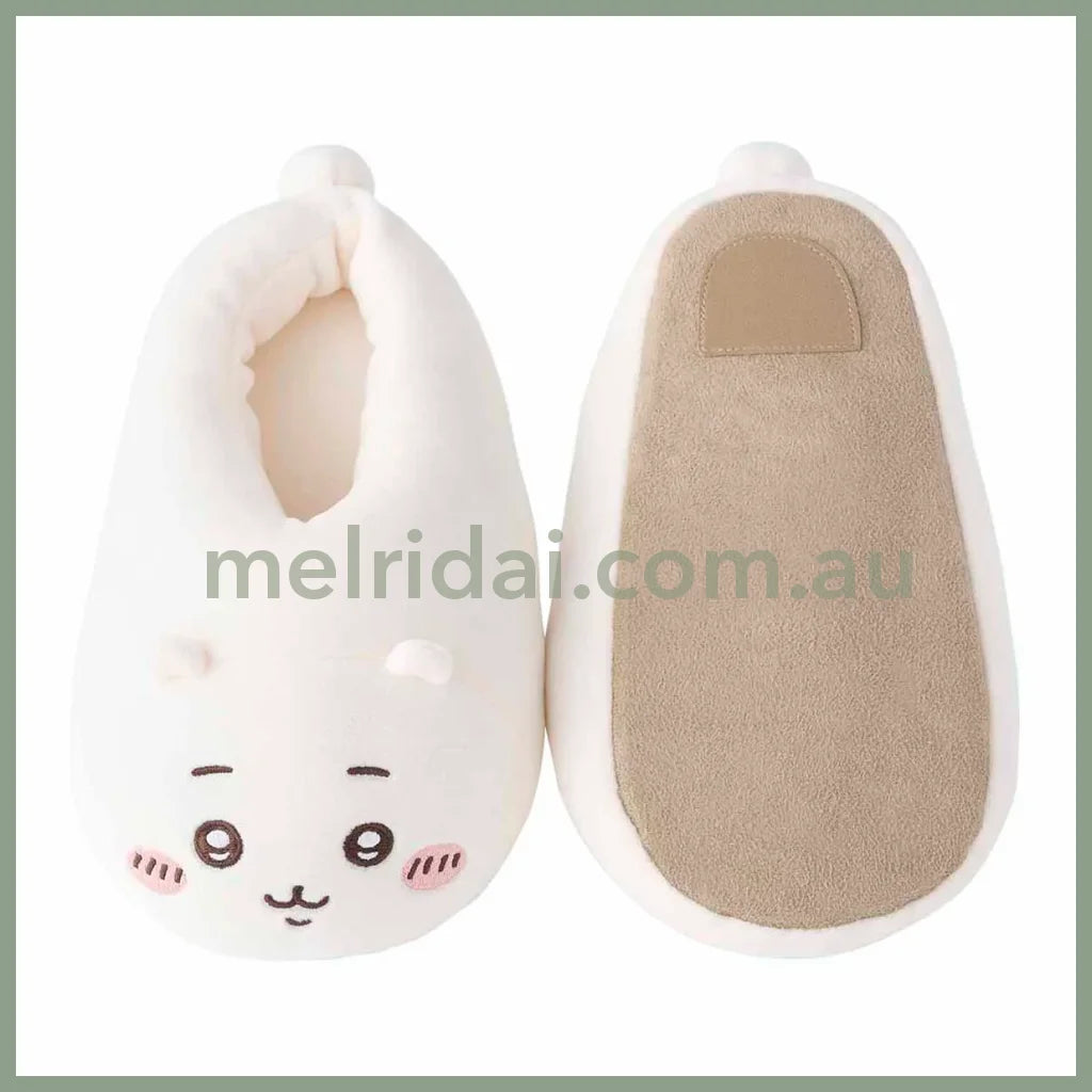 Chiikawa | Marshmallow Room Slipper 22～24Cm (Chiikawa) 吉伊卡哇 小白吉伊 家居棉花糖拖鞋/室内拖鞋