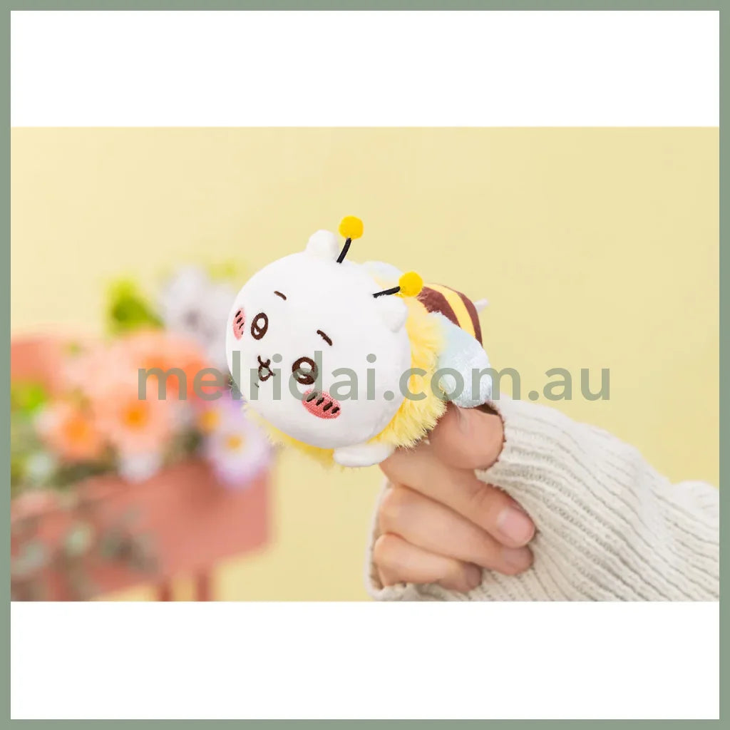 Chiikawa | Mascot Holder Keychain H60×W65×D90Mm (Bee) 吉伊卡哇 毛绒挂件/包挂/钥匙链（小蜜蜂系列）
