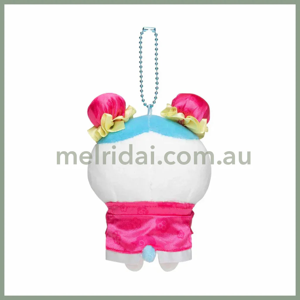 Chiikawa | Mascot Holder Keychain (Hachiware) H125×W90×D55Mm 吉伊卡哇 中华饭店系列 玩偶挂件/包挂/钥匙链（小八）