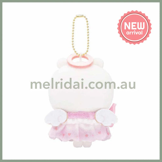 CHIIKAWA | Chiikawa Mascot Holder Plush Keychain Bag Charm 120×115×80mm (Angel ♡ Demon)