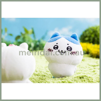 Chiikawa | Mascot Holder Plush Keychain (Hachiware) H110×W90×D55Mm 吉伊卡哇 玩偶挂件/包挂/钥匙链（坏笑小八）