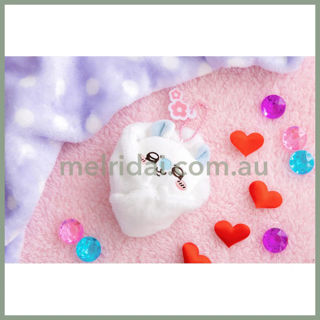 Chiikawa | Mascot Holder Plush Keychain (Momonga) H115×W100×D50Mm 吉伊卡哇 飞鼠/莫莫咖 玩偶挂件/包挂/钥匙链（襁褓婴儿）