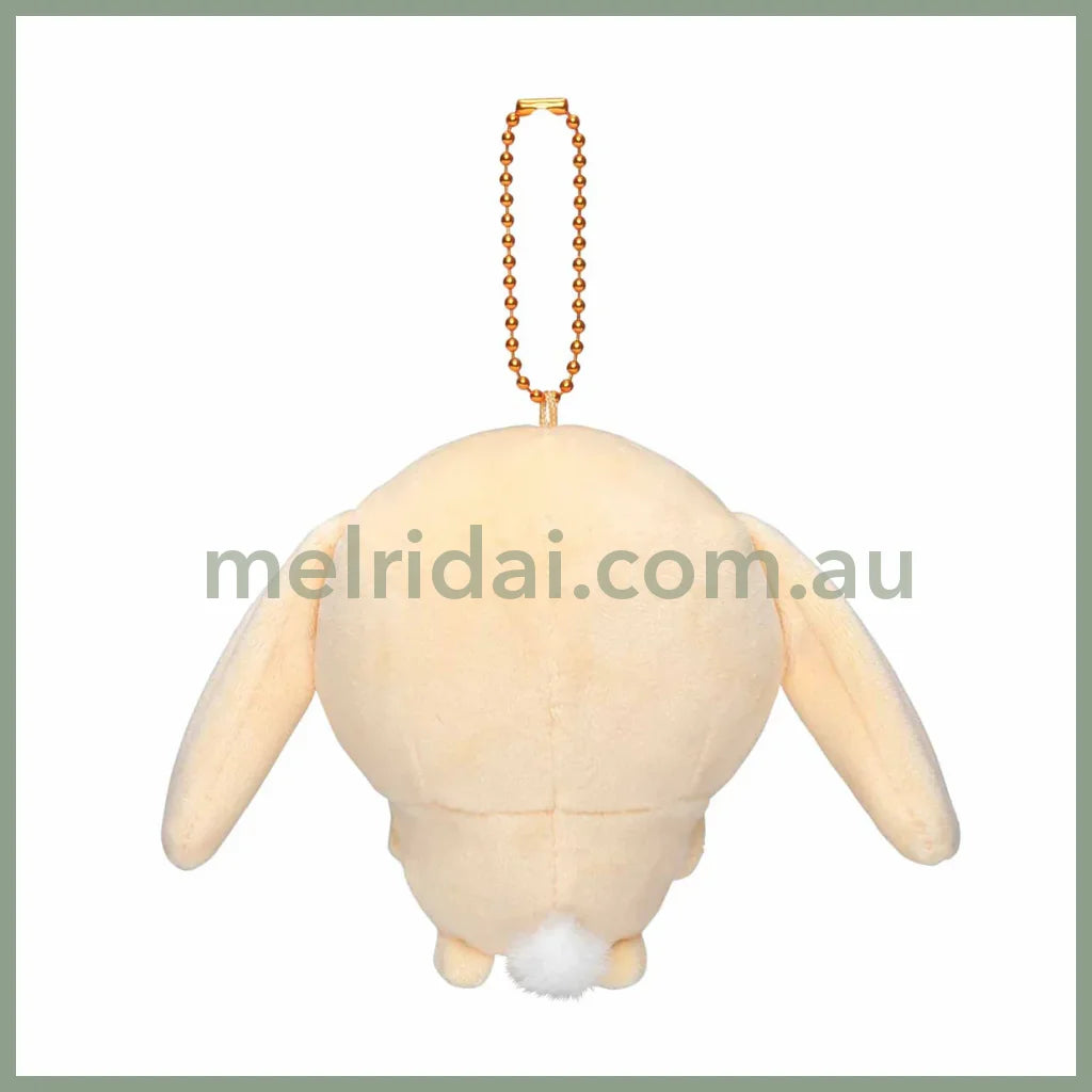 Chiikawa | Mascot Holder Plush Keychain (Usagi) H105×W140×D60Mm 吉伊卡哇 玩偶挂件/包挂/钥匙链（垂耳兔乌萨奇）