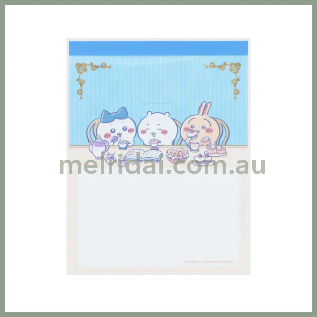 Chiikawa | Message Memo 80 Sheets (Wonder Tea Time)