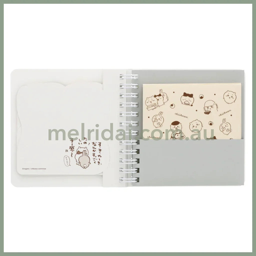 Chiikawa | Mini Letter Book (Hachiware) H120×Ｗ130×D18Mm