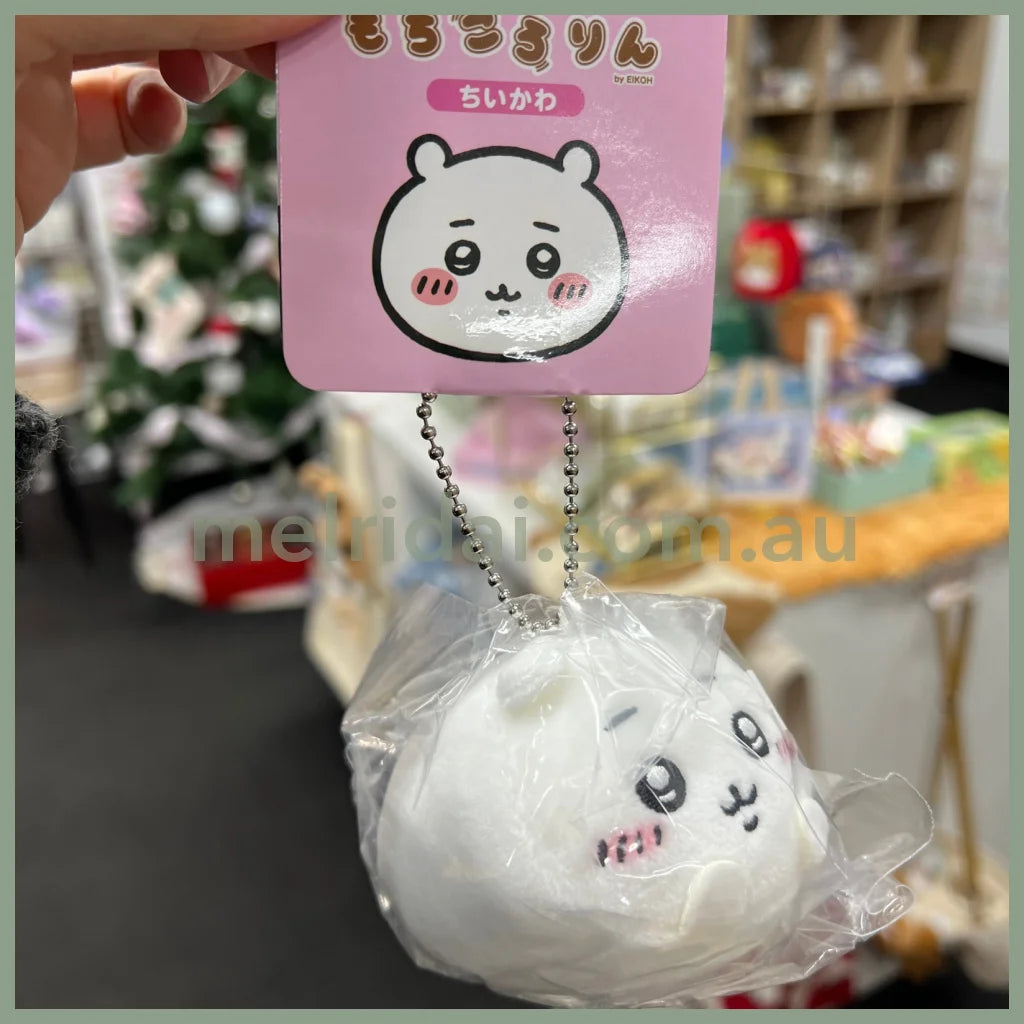 Chiikawa | Mochikororin Keychain H80×W60×D80Mm 吉伊卡哇 趴趴松松堆堆 毛绒玩偶/挂件/包挂