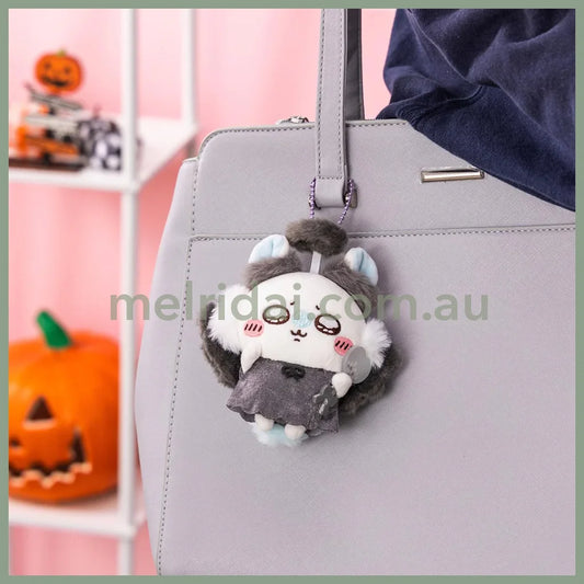 CHIIKAWA | Momonga Plush Keychain Bag Charm 140×110×100mm (It’s the Season Halloween)