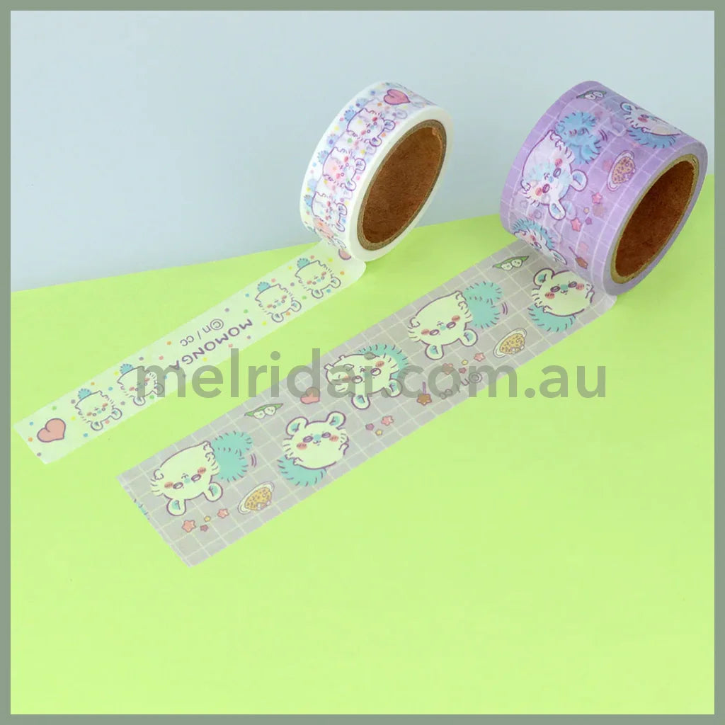 CHIIKAWA | Momonga Tape Holder Set H130×W58×D58mm