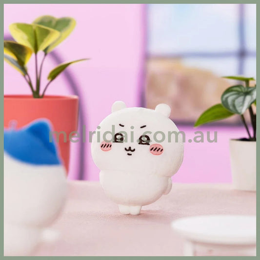 CHIIKAWA | Moon face Mascot Holder Plush Keychain Bag Charm H130×W135×D50mm