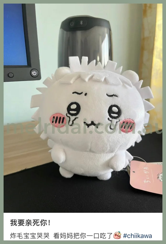Chiikawa | Plush Doll H160×W150×D100Mm (Cropped Hair) 吉伊卡哇 毛绒玩偶/公仔（炸毛吉伊）