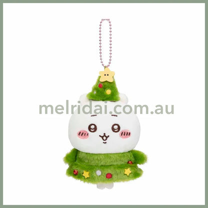【Limited One/Person】Chiikawa | Plush Mascot Holder H140×W80×D55Mm 吉伊卡哇 圣诞系列限定挂件 Chiikawa吉伊/小白